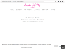 Tablet Screenshot of janiephilip.com